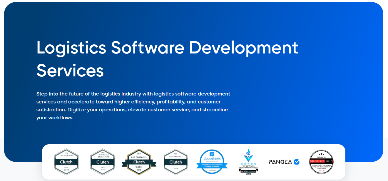 Logistics Software Development Services | ElifTech