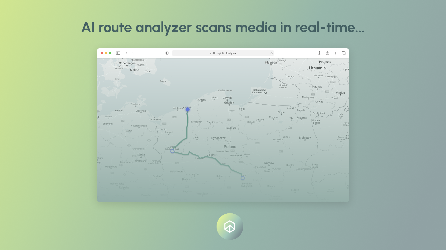 AI route analyzer